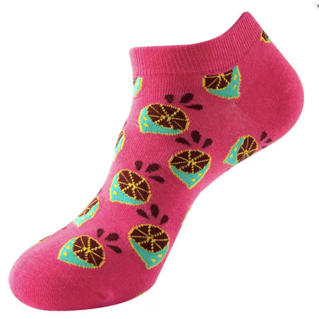 Chausette Fun - Chausette Citron