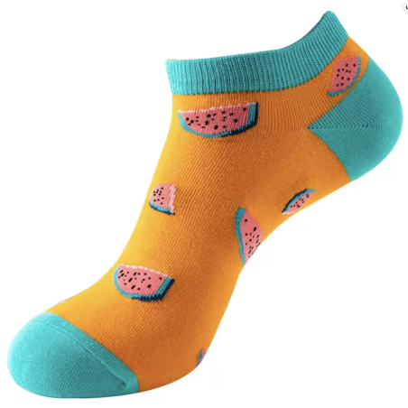 Chausette Fun - Chausette Pasteque